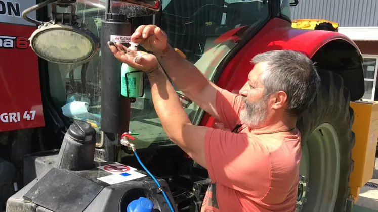 Le sytème de lavage de main embarqué S-Clean