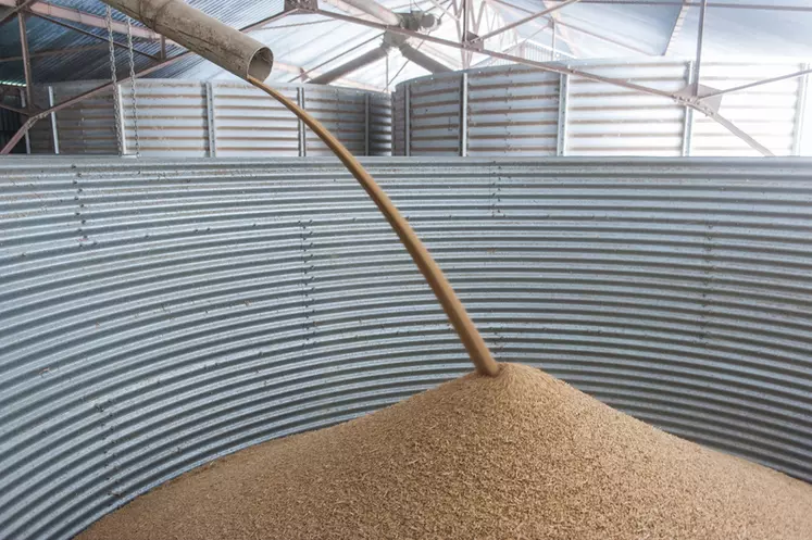 silo de stockage de céréales