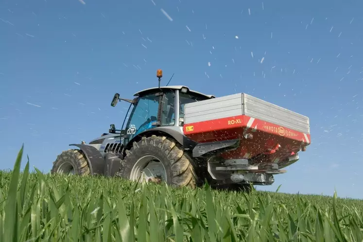 L'outil Farmstar a été utilisé pour le pilotage des apports azotés sur 380 000 hectares de blé en 2020. © Amazone