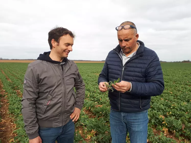 Jean-François Cante (à gauche) et Emmanuel Toulat se sentent sécuriser par leur association. © DR