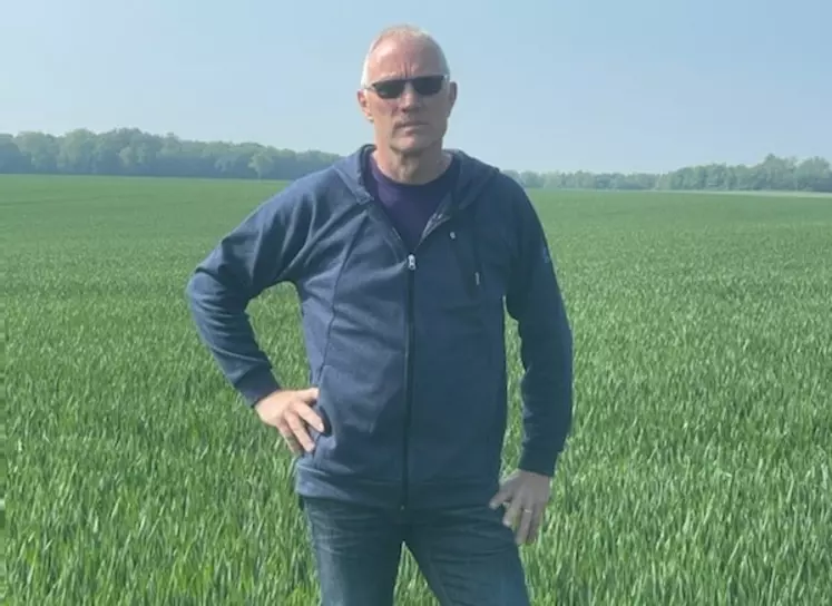 Damien Bonhomme, agriculteur en Haute-Marne, a choisi d'anticiper au maximum pour assurer sa fertilisation du printemps.