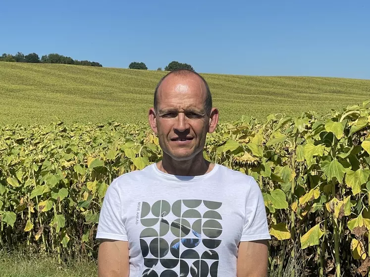 Thierry Voirin, agriculteur à Bricon (Haute-Marne)