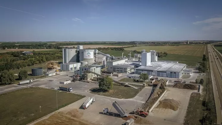 usine de transformation de pommes de terre fécule Tereos à Haussimont. 2019 