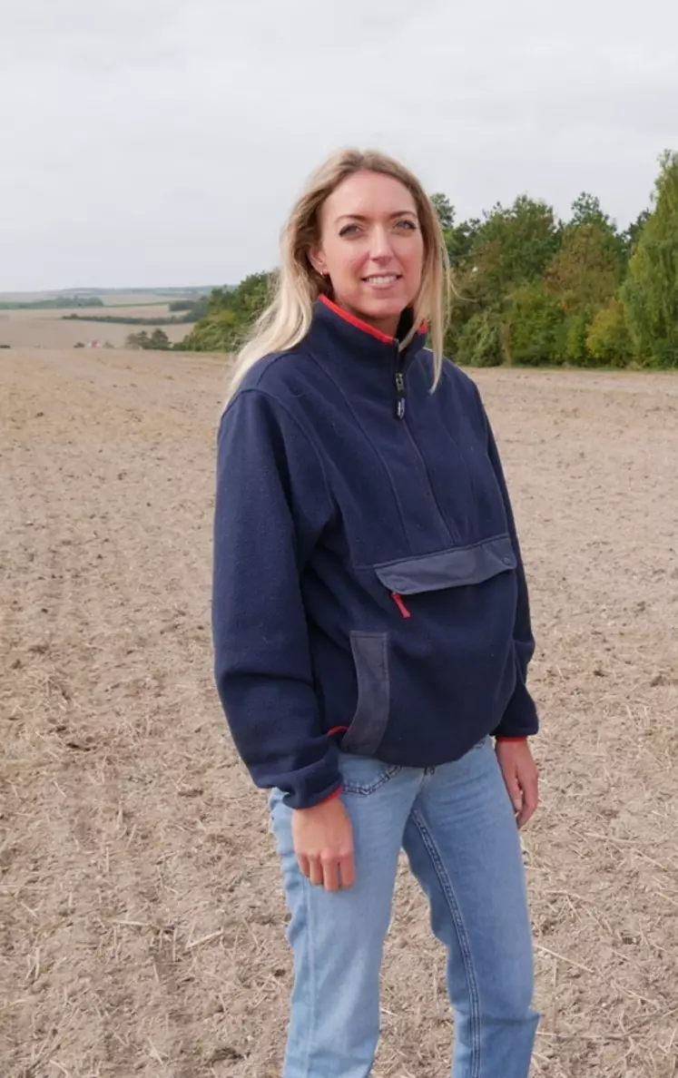 Anaïs Delbarre, chambre d'agriculture de la Marne :« Un bon décalage de semis permet de réduire de 60 % une infestation de vulpin. »