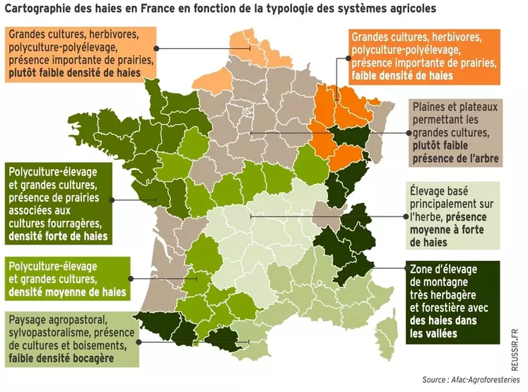 cartographie des haies en France