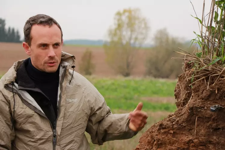 Matthieu Archambeaud, agronome et fondateur du centre de formation Icosystème. 