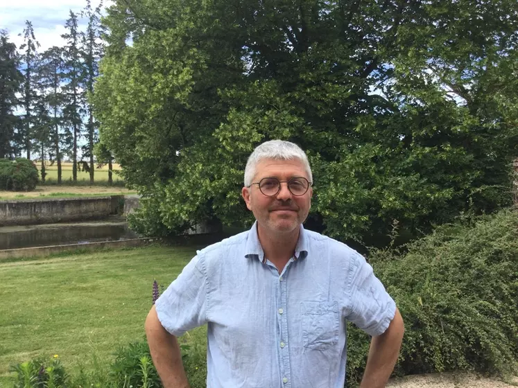Alexis Bouchard, agriculteur à Digny (Eure-et-Loir)