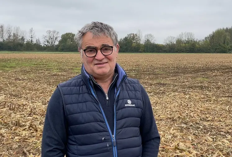 <em class="placeholder">Hubert Compère, producteur à Mesbrecourt-Richecourt (Aisne) :«Nos semis de maïs se sont retrouvés inondés dans une parcelle début juin, alors qu’il y a un fossé au ...</em>