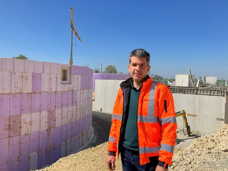 <em class="placeholder">Grégory Vrignaud, conseiller à la maitrise d'ouvrage sur le projet Biomasse Thouarsaise.</em>
