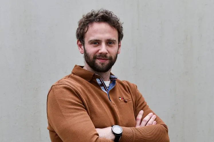 Adrien Chassan, responsable développement agronomique chez Maïsadour