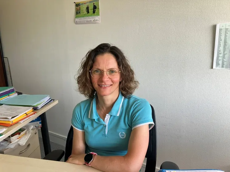 <em class="placeholder">Lise Gouaud-Lecoq, chargée de missions grandes cultures et développement de solutions numériques à la chambre d'agriculture de la Charente.</em>