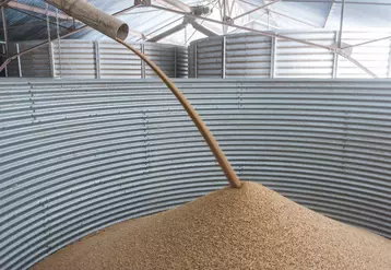 silo de stockage de céréales
