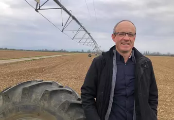 Didier Peterschmitt, agriculteur dans le Haut-Rhin  -  "Malgré la progression de la chrysomèle, aucun dégât sur les racines ou sur les soies et aucune perte de rendement n’ont été observés." © D. P.