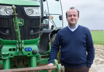 Alexandre Pelé, président de la CGB Centre-Val de Loire, rappelle que 2 000 producteurs cultivent la betterave dans sa région et dans le Bassin parisien.