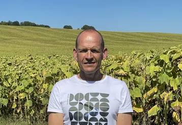 Thierry Voirin, agriculteur à Bricon (Haute-Marne)