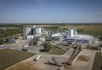 usine de transformation de pommes de terre fécule Tereos à Haussimont. 2019 