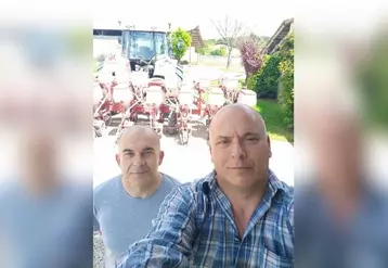 Jean-Marie et Patrice Durand, agriculteurs en Charente.