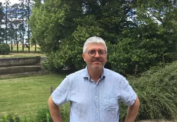Alexis Bouchard, agriculteur à Digny (Eure-et-Loir)