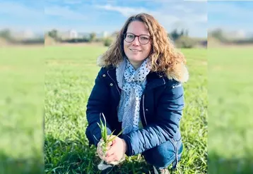 <em class="placeholder">Manon Boucher, responsable service technique et innovation chez Coop de Mansle.</em>