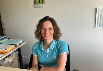 <em class="placeholder">Lise Gouaud-Lecoq, chargée de missions grandes cultures et développement de solutions numériques à la chambre d&#039;agriculture de la Charente.</em>