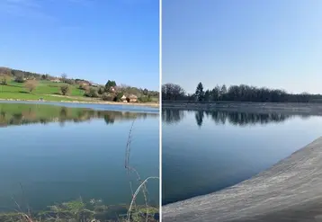 Retenue collinaire et réserve de substitution.