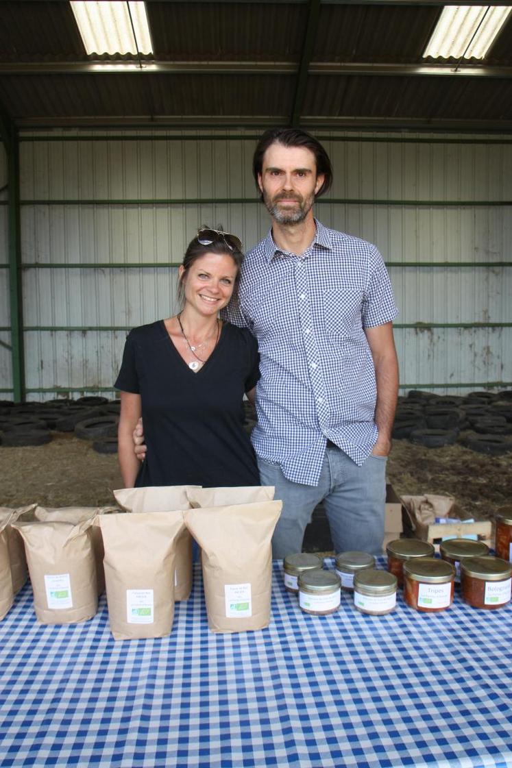 Un prêt d’honneur agricole de 25 000 € a été remis à Linda et Jérôme Bonfanti.