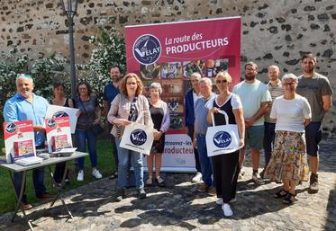 Le 15 juin, la route des producteurs du Velay a fait l'objet d'une présentation à l'Hôtel-Dieu au Puy.