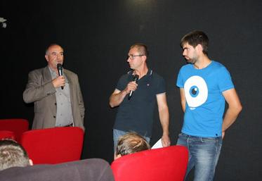 Gilbert Guignand, Anthony Fayolle et Etienne Liautaud.