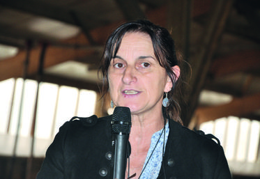 Michèle Boudoin, présidente de la Fédération nationale ovine, est éleveuse dans le Puy-de-Dôme.