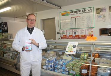 Dès le mois de mai, Didier Gérentes pense pouvoir proposer des produits avec mention HVE dans ses magasins. 