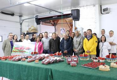 Producteurs et pâtissiers fiers de ces fruits rouges des Monts du Velay.