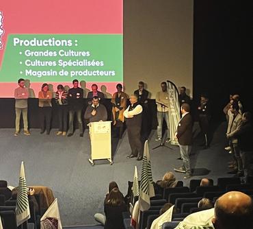 16&nbsp;janvier > Meeting de fin de campagne La campagne de la FNSEA et des Jeunes agriculteurs d’Eure-et-Loir pour les élections des membres de la chambre d’Agriculture s’est achevée par un grand meeting, le 16&nbsp;janvier à Chartres, avec en invités, deux figures nationales des deux syndicats : Thierry Coué, secrétaire général adjoint de la FNSEA, et Quentin Le Guillous, secrétaire général de Jeunes agriculteurs.