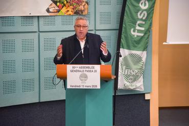 Membre du bureau de la FNSEA, Éric Thirouin préside l'AGPB.