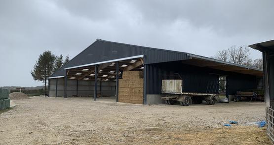 Le bâtiment de 1 000 m2 reste à aménager. La praticité sera le mot clé. 