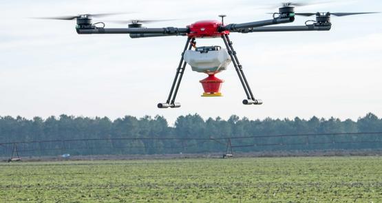 Les drones utilisés pour le semis de couverts et le largage de produits (trichogrammes, phéromones…) entrent dans la catégorie spécifique qui demande au télépilote une certification adaptée (CATS).