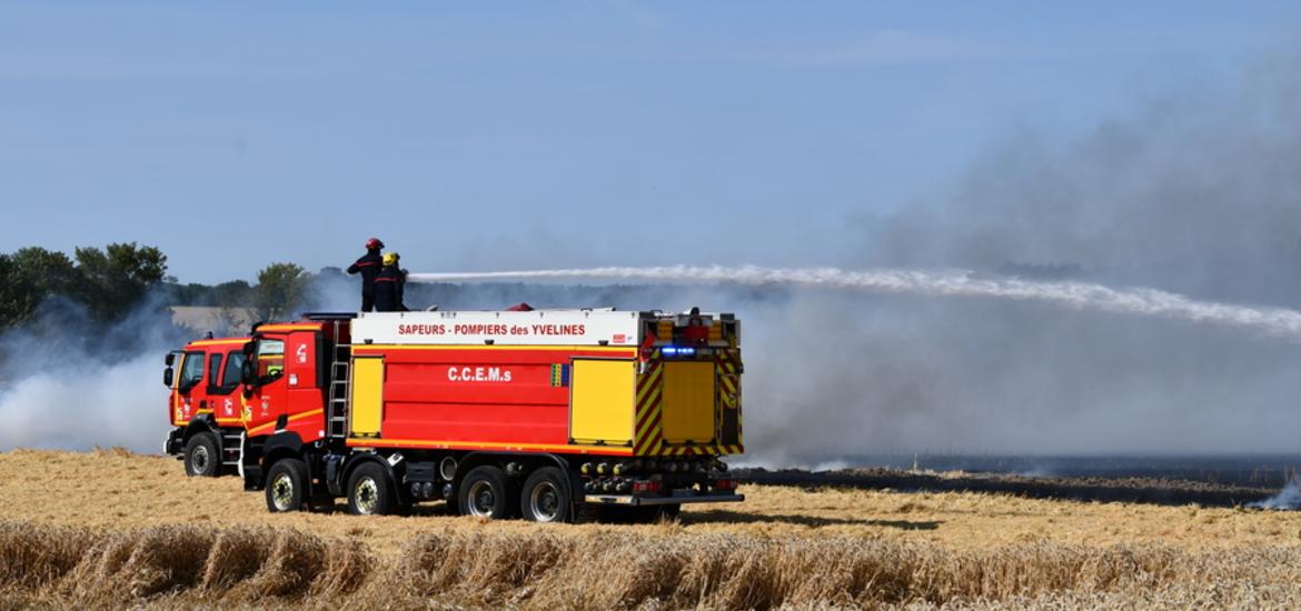 Orge, blé et colza sont principalement exposés aux risques d'incendie.