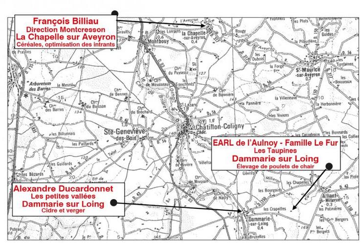 Famille Le Fur à Dammarie sur Loing.