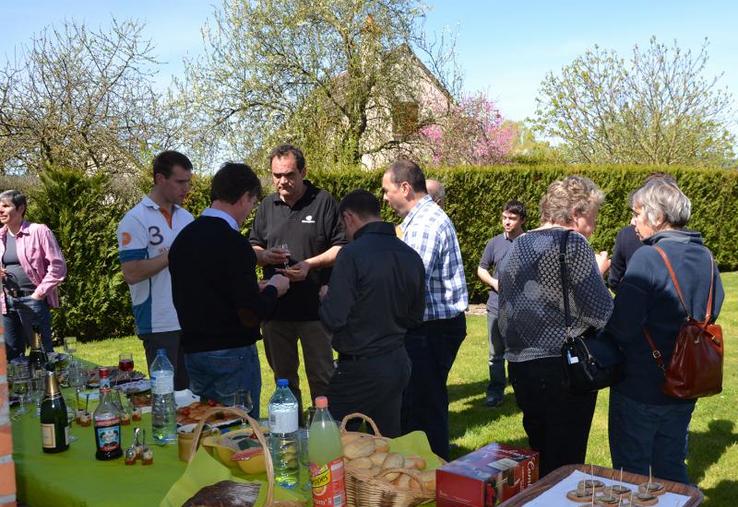Un buffet a été servi à l’ensemble des participants.
