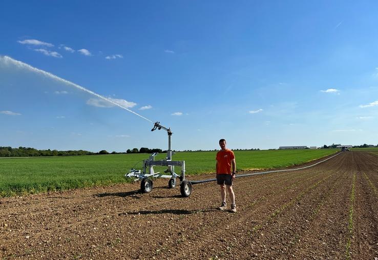 La question de l'eau, à laquelle est sensible l'agriculteur irrigant, s'invite au Ceser