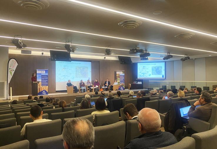 Le 20 janvier à Paris, lors du séminaire du pôle collectivités de la chambre d'Agriculture.