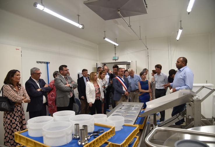 Visite des installations qui devraient entrer en fonctionnement dans les jours qui viennent.