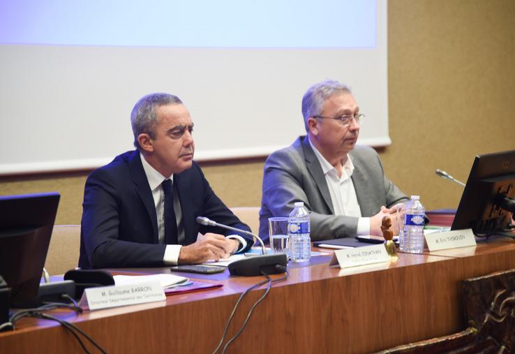 Lundi 27 novembre, à Chartres. Le préfet d'Eure-et-Loir, Hervé Jonathan, a assisté à sa première session de la chambre d'Agriculture d'Eure-et-Loir.