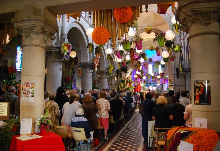 Des fidèles présents pour la cérémonie de la Saint Fiacre.