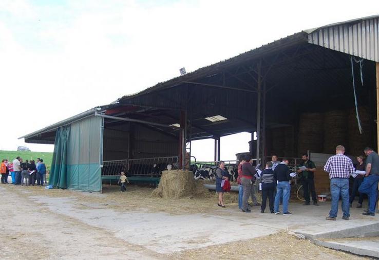 L'après-midi était consacrée à la visite de l'exploration de Didier Doreau à Montbouy.