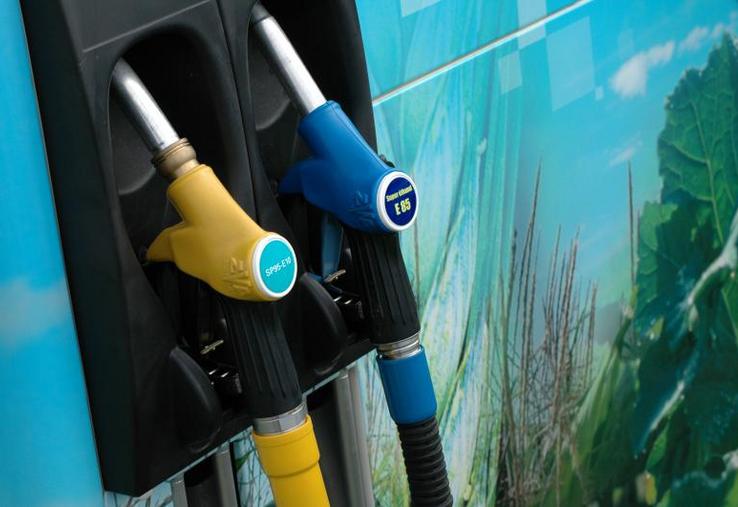 Pompe de biocarburant.