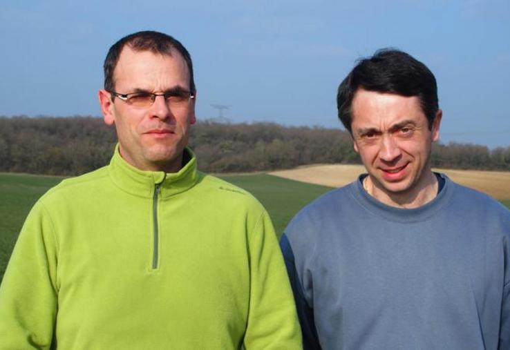 Benoît Rousseau, à gauche, et Samuel Bignet.