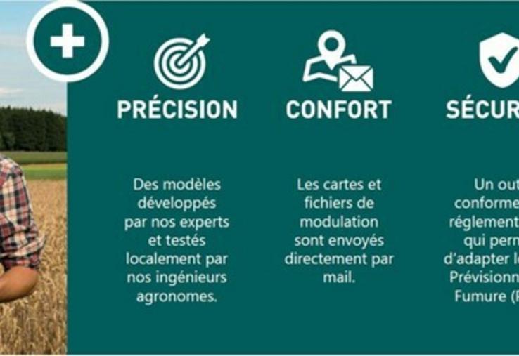 MesSatimages est un outil préconisé par le réseau des chambres d'Agriculture.