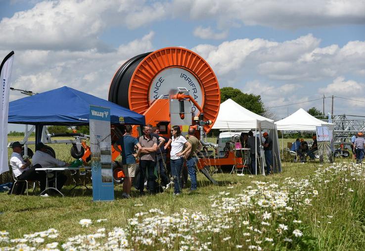 Jeudi 6 juin, à Épieds-en-Beauce. Pour les 50 ans du GDA Loire-Beauce, 170 personnes ont fait le déplacement le matin, et autant l’après-midi.