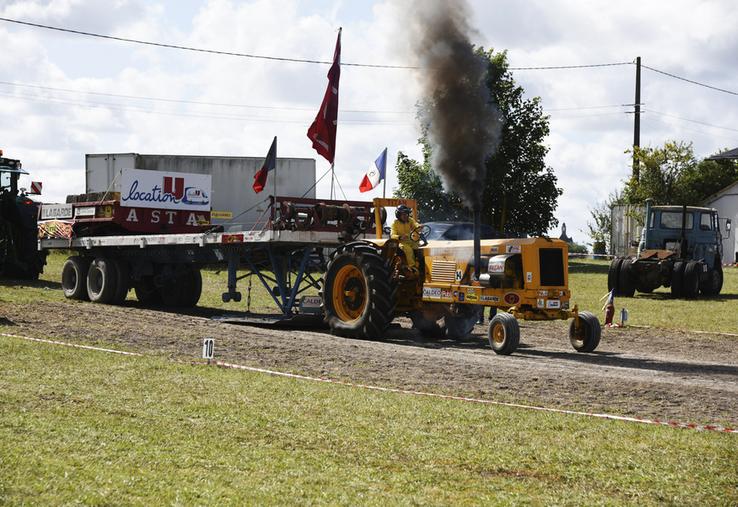 Dans la catégorie 5,7 tonnes, l'engin - baptisé Titan - de Jean-Paul Damème, président de l'Asta, est arrivé à la dernière place.