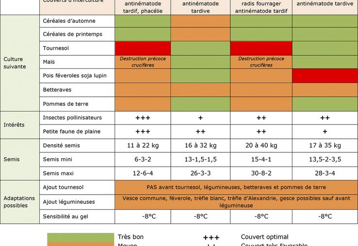 Intérêts et conditions d’utilisation des mélanges Agrifaune.